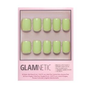 2 for $22 - Glamnetic Press On Nails - Light Sage